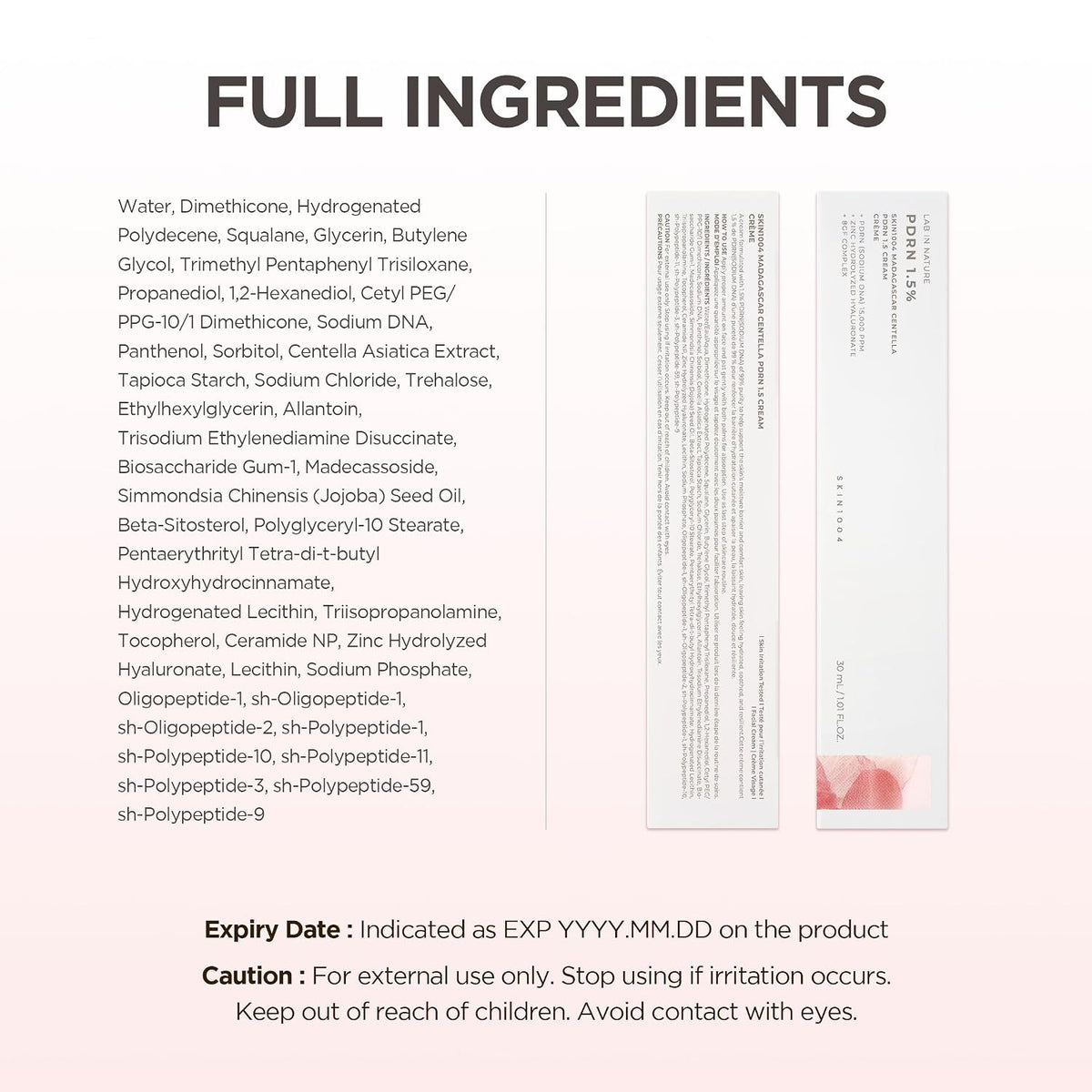 SKIN1004 Madagascar Centella PDRN 1.5% Cream 30ml