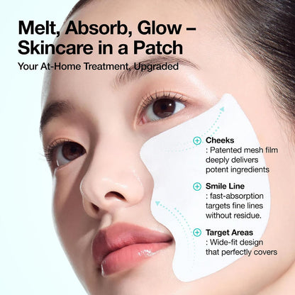 Anua PDRN Collagen Melting Patch For Glass Skin (4 Patches)