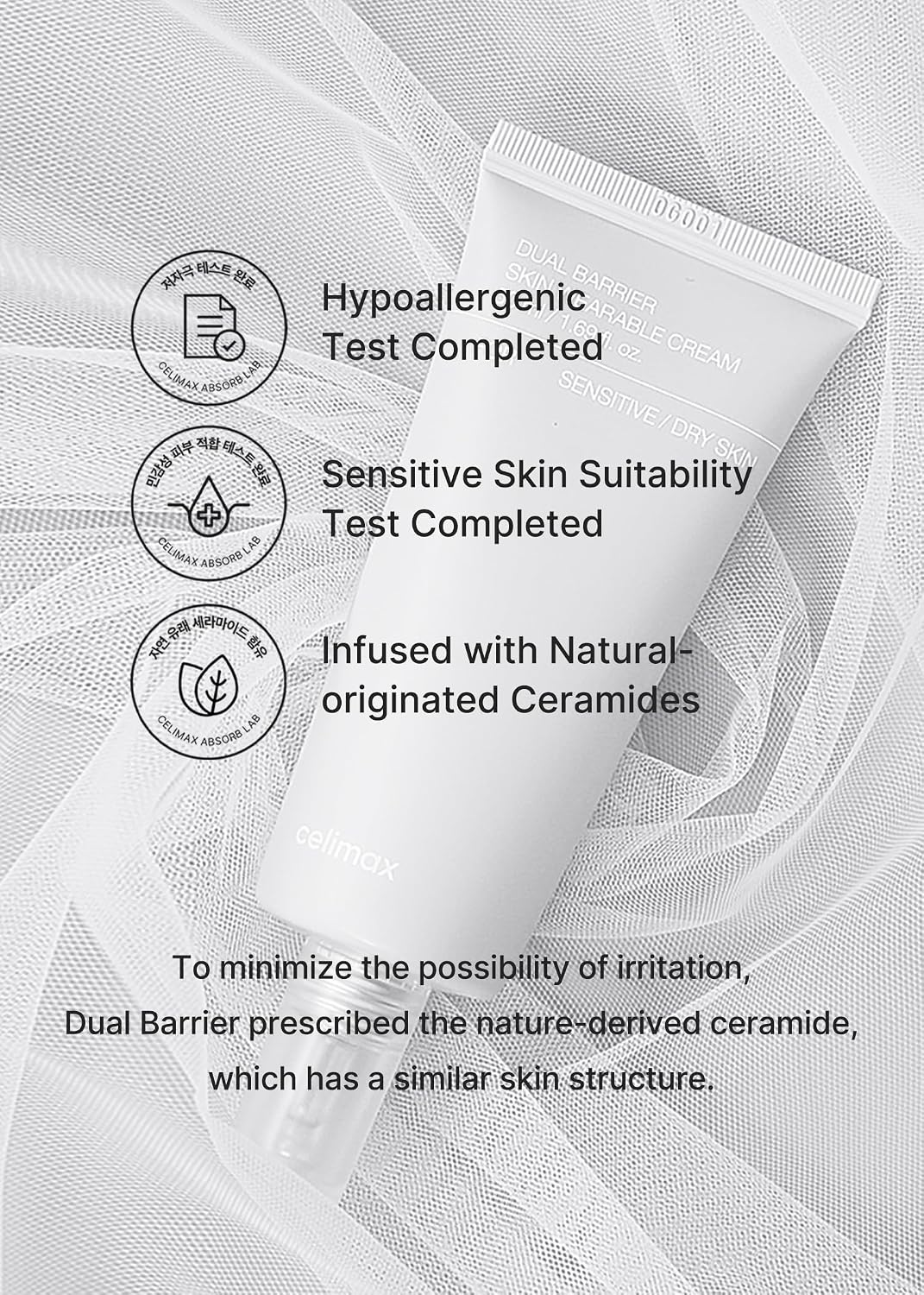 Celimax Dual Barrier Creamy Toner + Dual Barrier Skin Wearable Cream