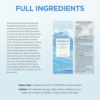 SKIN1004 Hyalu-Cica Water-Fit Sun Serum UV, SPF 50 Sunscreen