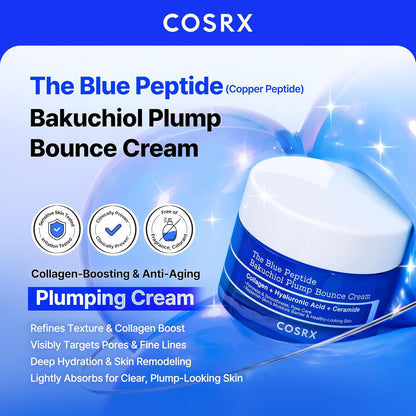 COSRX Blue Copper Peptide Bakuchiol Cream 50g