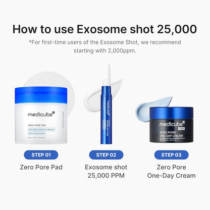 Medicube Zero Exosome Shot 25,000
