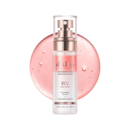 d'Alba Piedmont Italian White Travel Professional Hair Repair Aromatic Serum 50ML