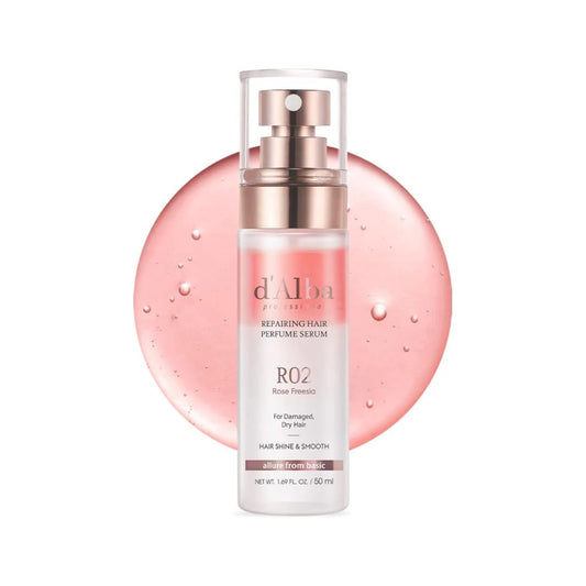 d'Alba Piedmont Italian White Travel Professional Hair Repair Aromatic Serum 50ML