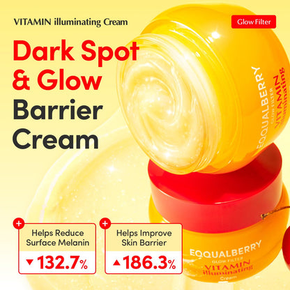 EQQUALBERRY Vitamin Illuminating Cream - 50ml