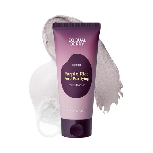 [EQQUALBERRY] Purple Rice Pore Purifying Pack Cleanser