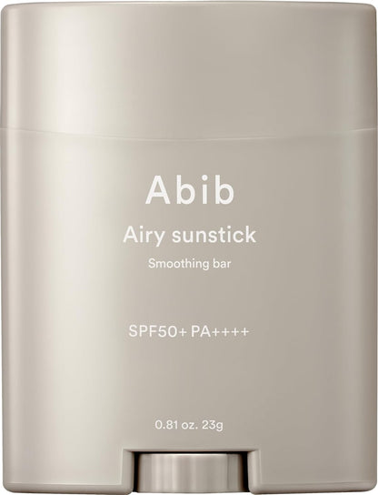 [ABIB] Airy Sunstick Smoothing Bar SPF50+ PA++++ - 23g