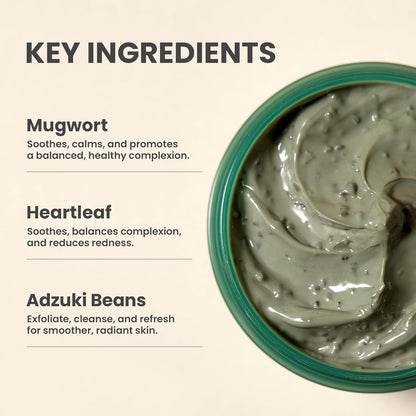 [AXIS-Y] Mugwort Pore Clarifying Wash Off Pack - 100 ml