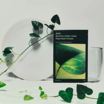 ABIB Gummy Sheet Mask Heartleaf Sticker (27ml x 10ea)
