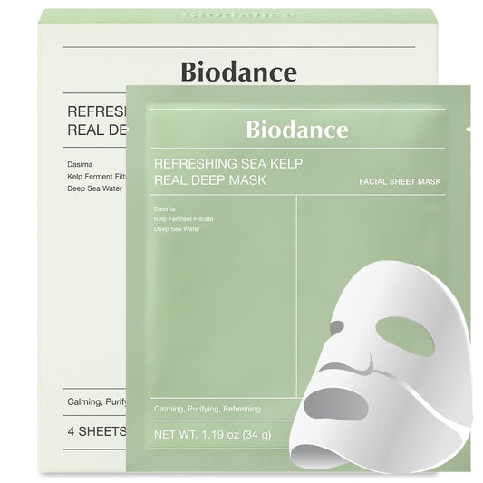 [BIODANCE] Green Bio-Collagen Real Deep Mask – Intense Firming &; Deep Hydration Treatment 🌟🧖♀️ | 4ea/ 8ea/ 12ea/ 16ea (Copy)