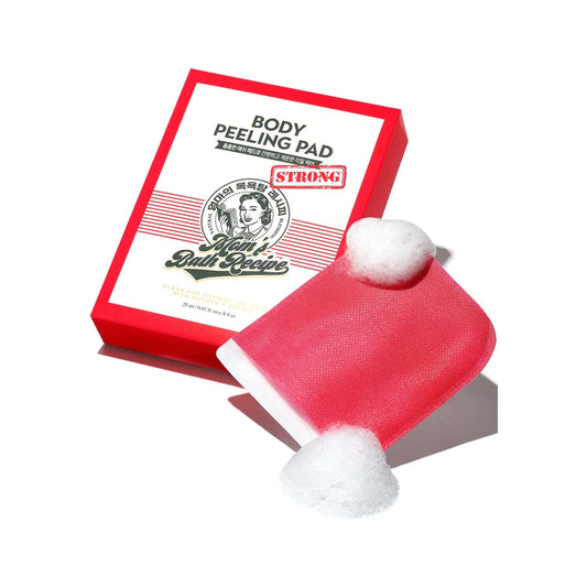 Mom's Bath Recipe Body Peeling Pad Strong - 8 Sheets