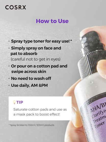 [Cosrx] AHA/BHA Clarifying Toner 150ml