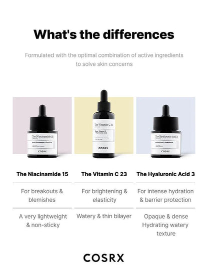COSRX The Hyaluronic Acid 3 Serum – Deep Hydration for Plump, Supple Skin