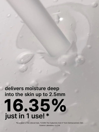 COSRX The Hyaluronic Acid 3 Serum – Deep Hydration for Plump, Supple Skin