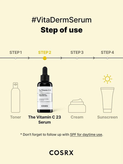 [Cosrx] The Vitamin C 23 serum 20ml