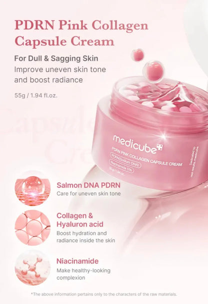 [MEDICUBE PDRN] Booster Lip Pink Toning Collagen Set