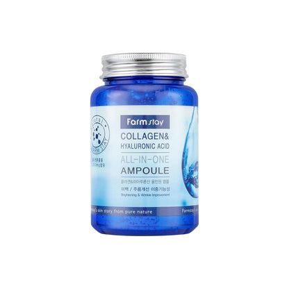 Farm Stay Collagen & Hyaluronic Acid All-in-One Ampoule Cream - 250ml Official KBeauty Farm Stay Collagen & Hyaluronic Acid All-in-One Ampoule Cream - 250ml Official KBeauty