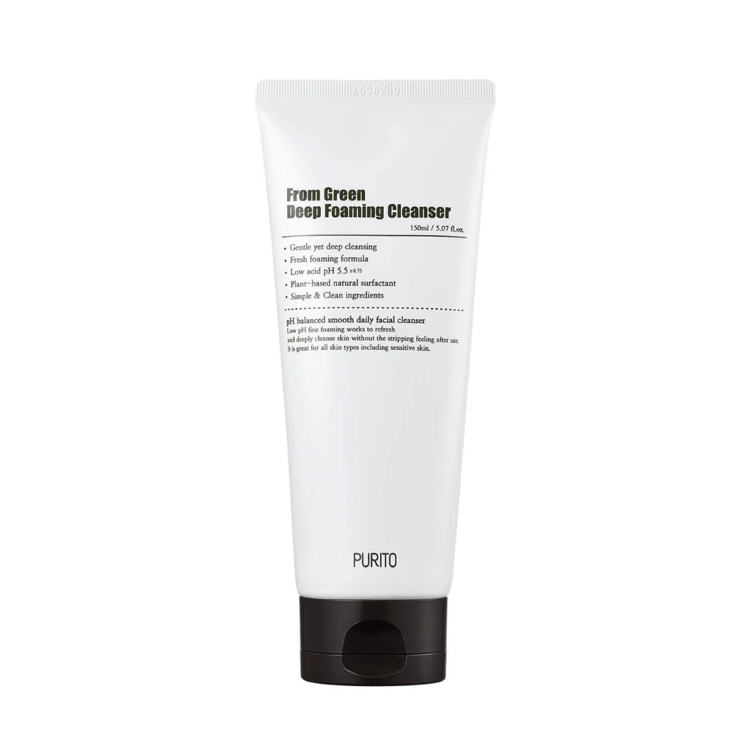 [PURITO] From Green Deep Foaming Cleanser - 150 ml