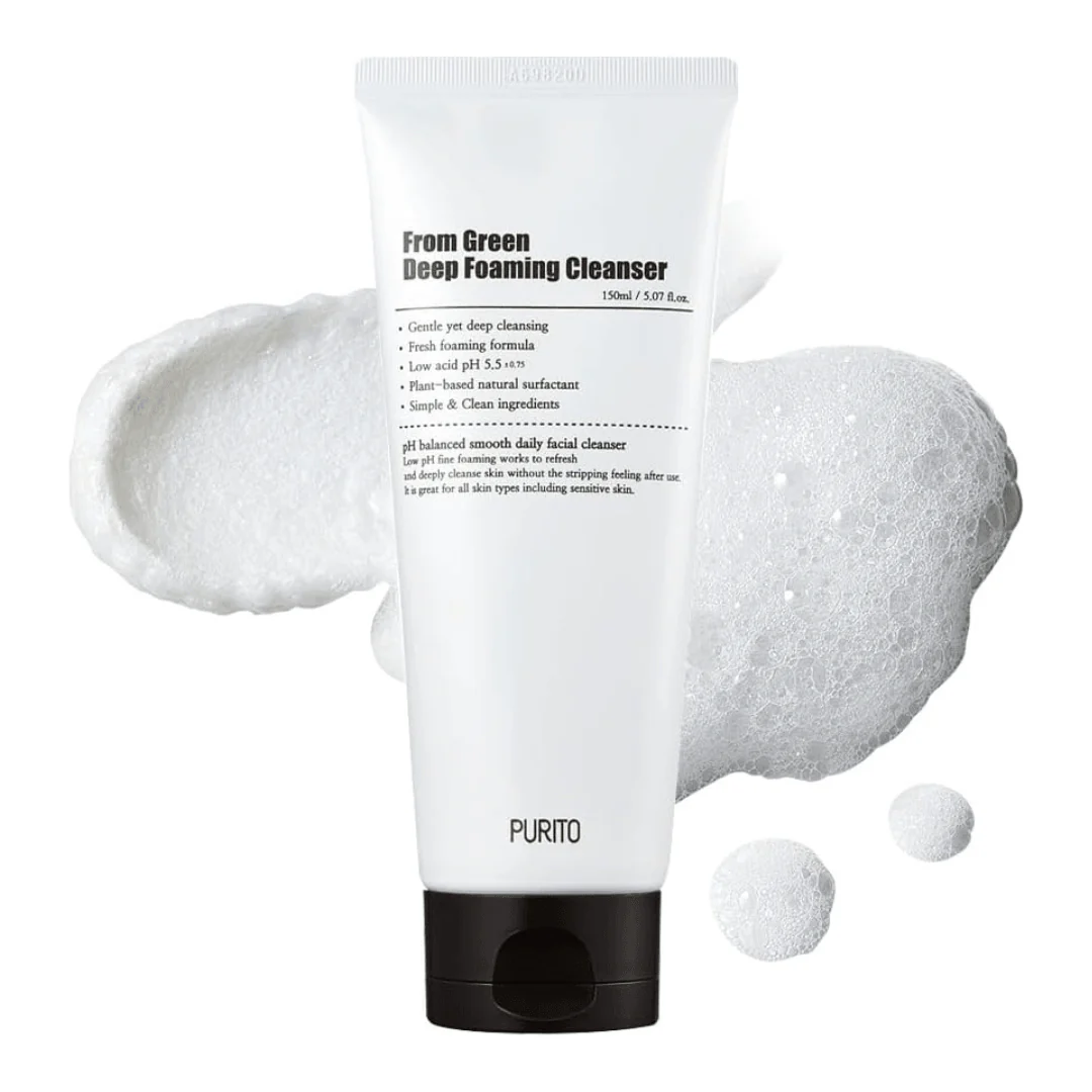 [PURITO] From Green Deep Foaming Cleanser - 150 ml