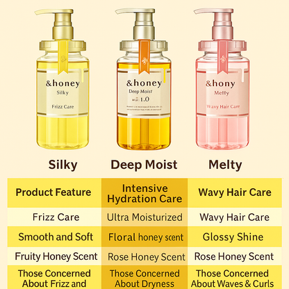 [&honey] (and Honey) Deep Moist Shampoo - Step 1.0 – 440ml
