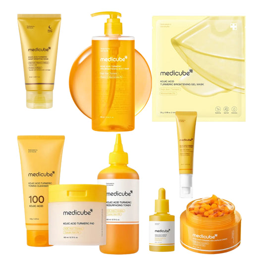Medicube Kojic Acid Turmeric skincare ultimate set