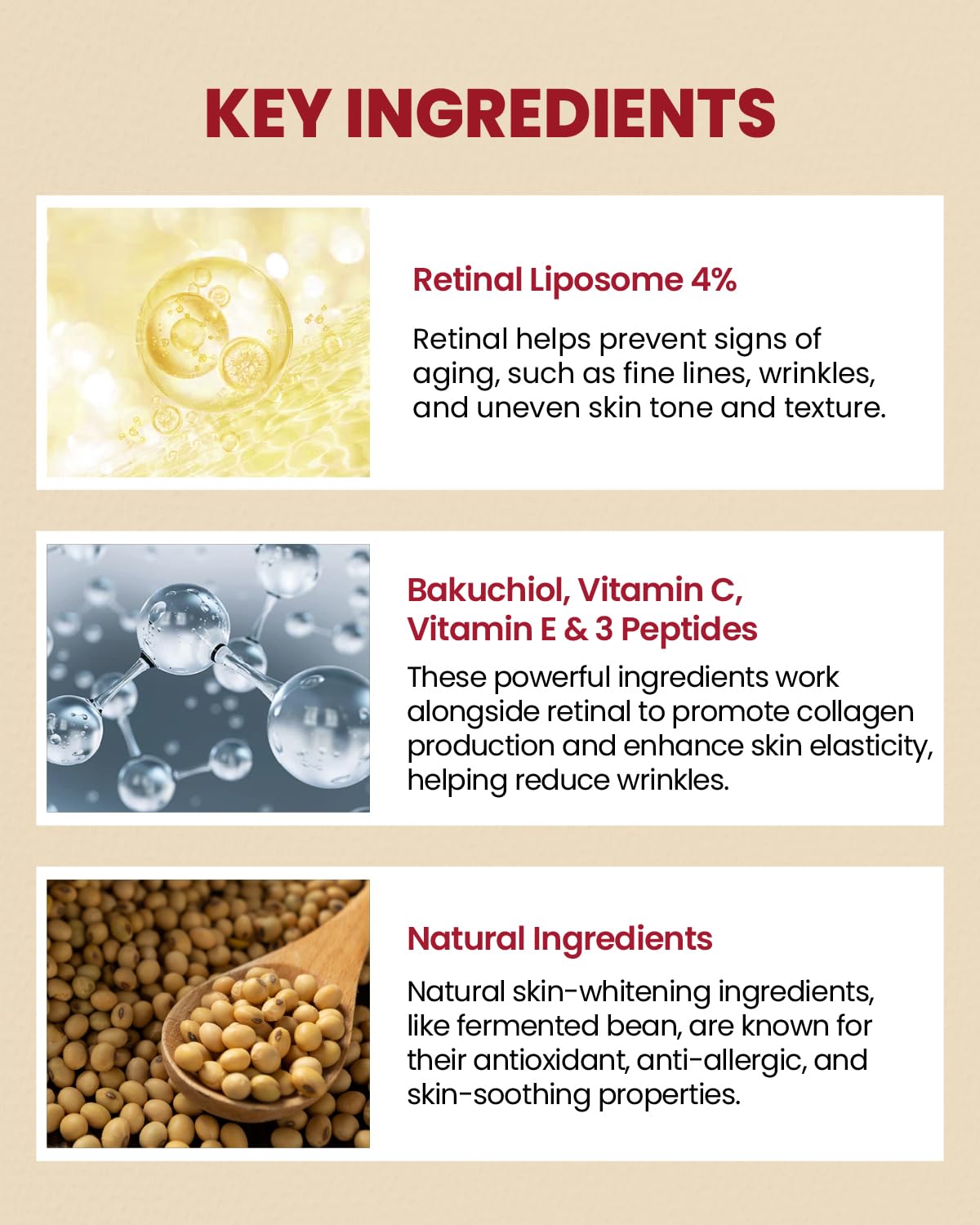 [KSECRET] SEOUL 1988 Eye Cream : Retinal Liposome 4% + Fermented Bean