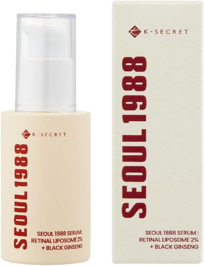 [KSECRET] SEOUL 1988 Serum : Retinal Liposome 2% + Black Ginseng