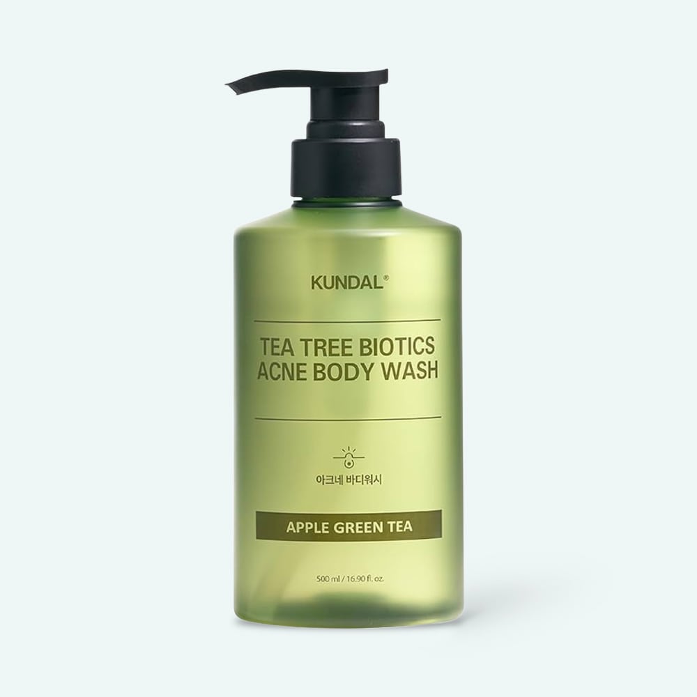 KUNDAL Tee Tree Bioticts Acne Body Wash Apple Green Tea 500ml