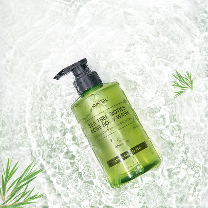 KUNDAL Tee Tree Bioticts Acne Body Wash Apple Green Tea 500ml