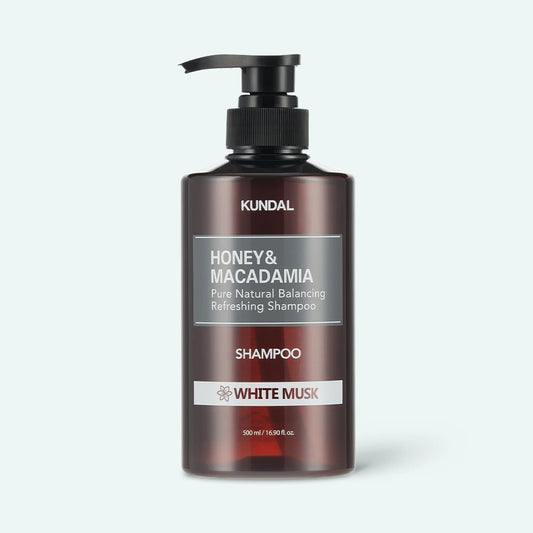 KUNDAL Honey & Macadamia Shampoo White Musk 500ml