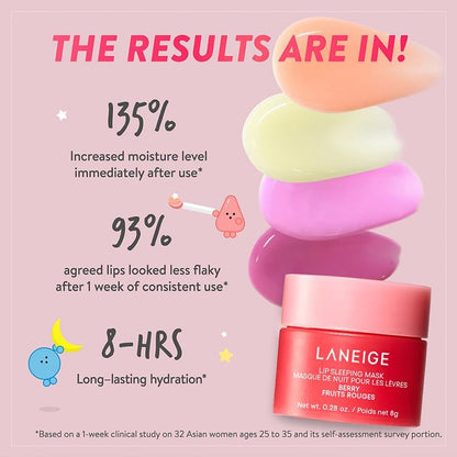 [Laneige] Lip Sleeping Mask EX – Berry (20g)