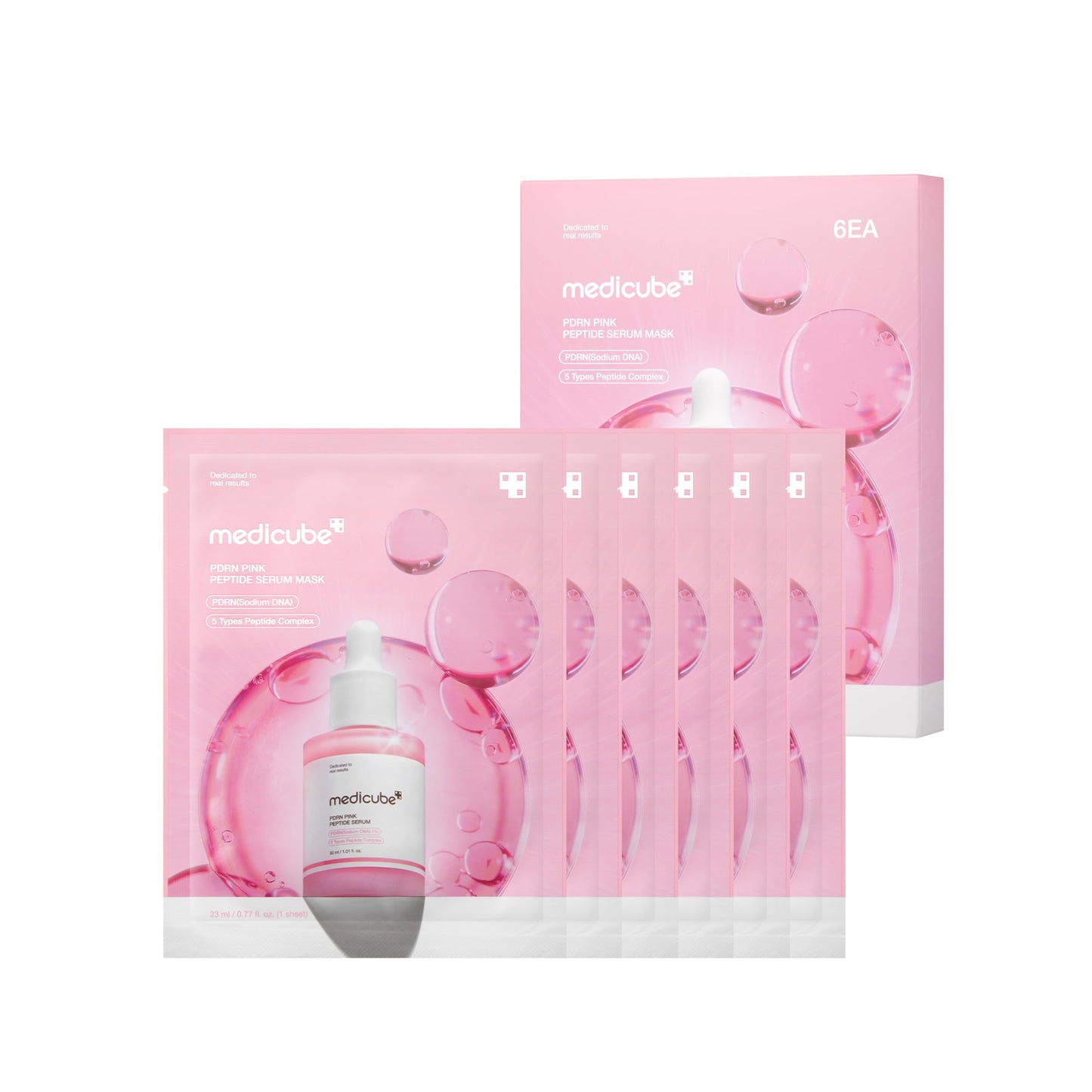 Medicube PDRN Pink Peptide Ampoule Mask 10EA