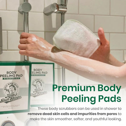 Mom's Bath Recipe Body Peeling Pad Original - 8 Sheets