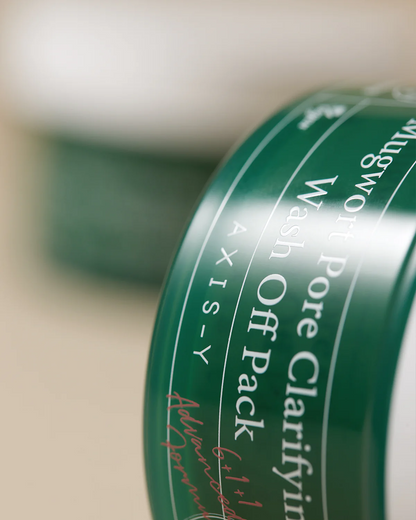 [AXIS-Y] Mugwort Pore Clarifying Wash Off Pack - 100 ml