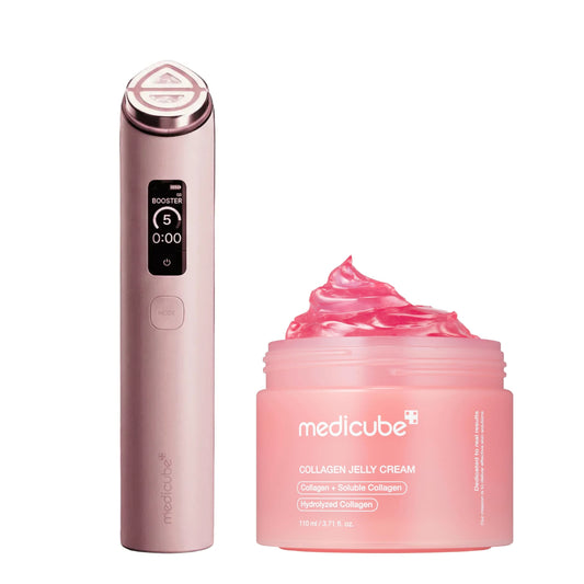 MEDICUBE AGE-R Booster Pro X2 Jelly Cream Set Pink