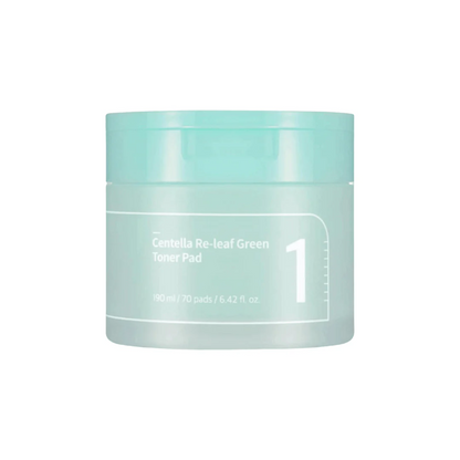 [Numbuzin] No. 1 Centella Re-leaf Green Toner Pad - 70 pads