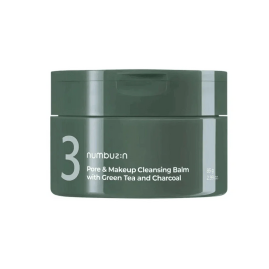 [Numbuzin] No. 3 Pore & Makeup Cleansing Balm With Green Tea And Charcoal - 85 g