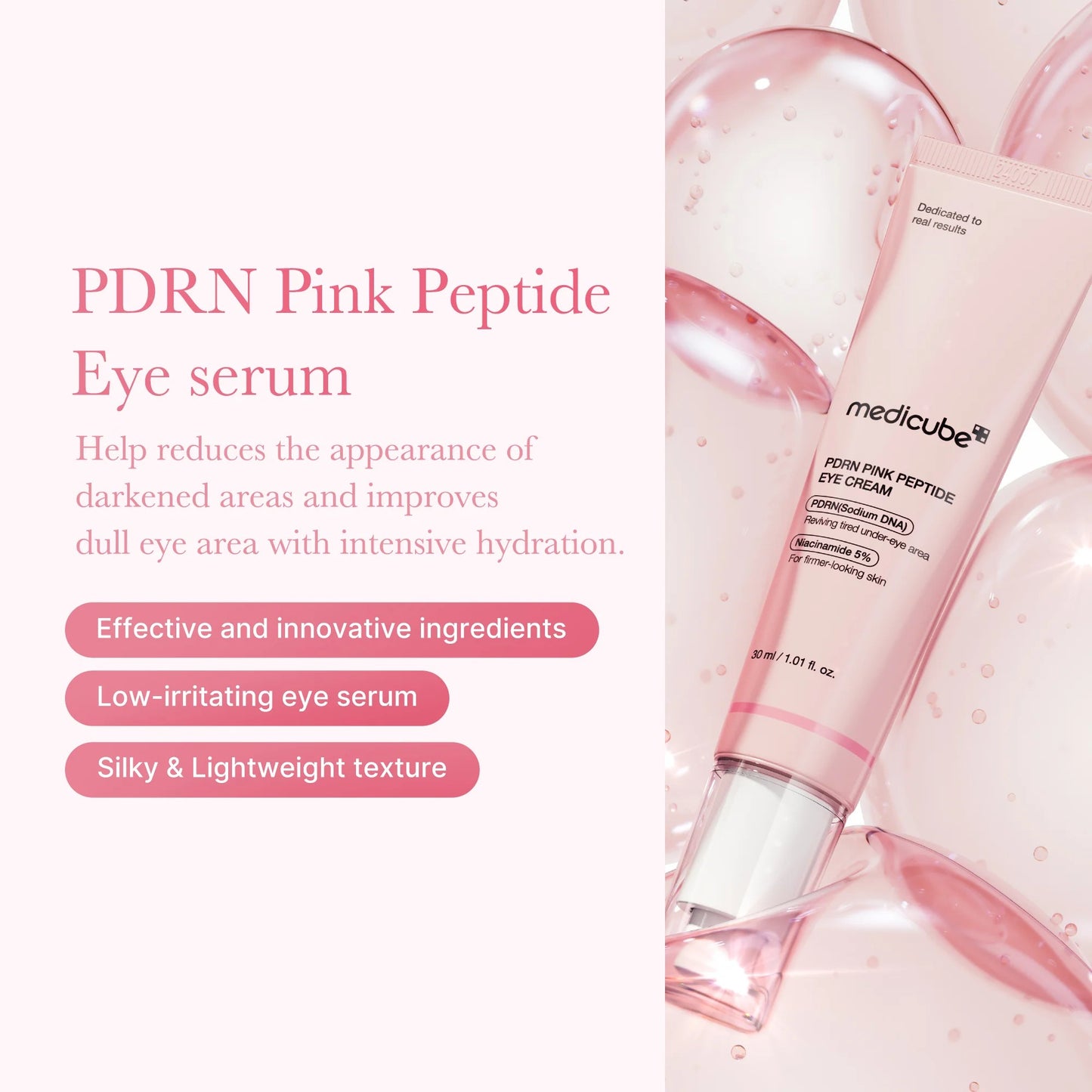 [MEDICUBE] PDRN Peptide Pink Shot Set