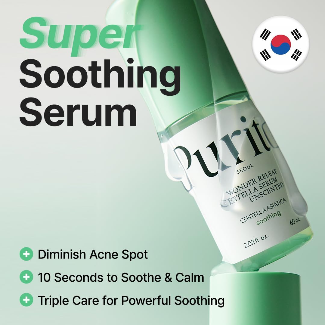 [PURITO] Wonder Releaf Centella Serum Unscented - 60 m
