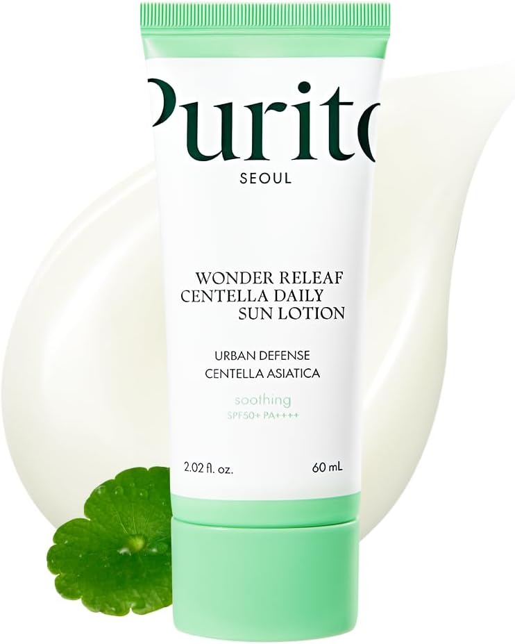 [PURITO] Wonder Releaf Centella Daily Sun Lotion (SPF50+ PA++++) - 60 ml