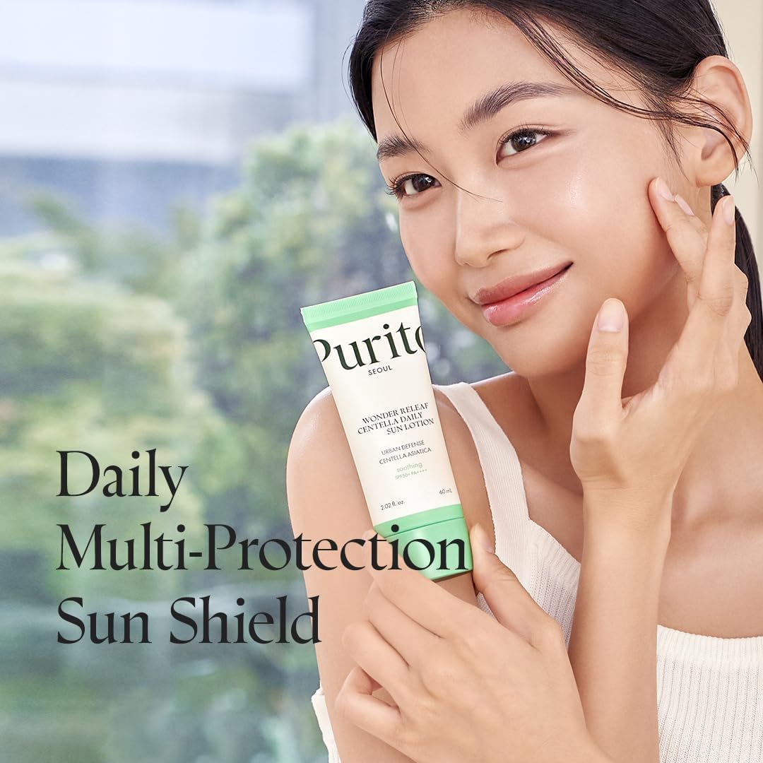[PURITO] Wonder Releaf Centella Daily Sun Lotion (SPF50+ PA++++) - 60 ml
