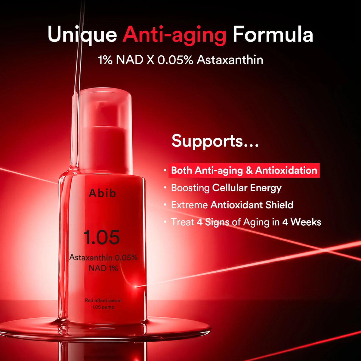 ABIB Red Effect Serum 1.05 Pump (50ml)