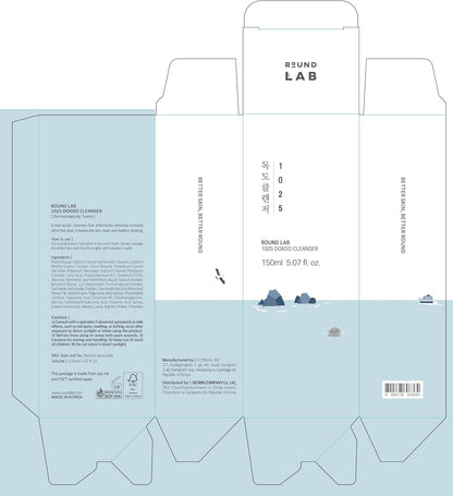 [Round Lab] 1025 DOKDO CLEANSER - 150ml