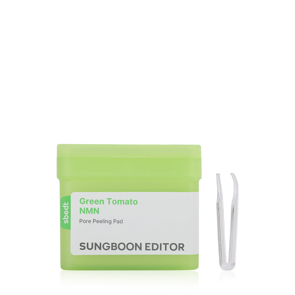 SUNGBOON EDITOR Green Tomato NMN Pore Peeling Pad (170ml / 60 Pads)