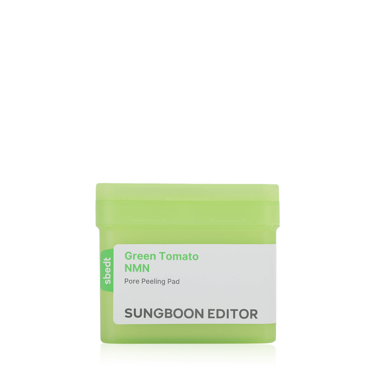 SUNGBOON EDITOR Green Tomato NMN Pore Peeling Pad (170ml / 60 Pads)