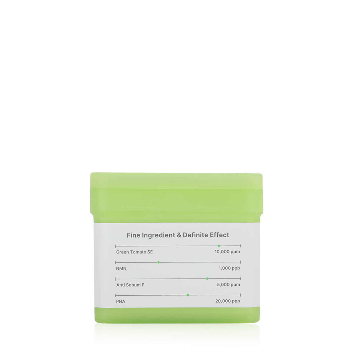 SUNGBOON EDITOR Green Tomato NMN Pore Peeling Pad (170ml / 60 Pads)