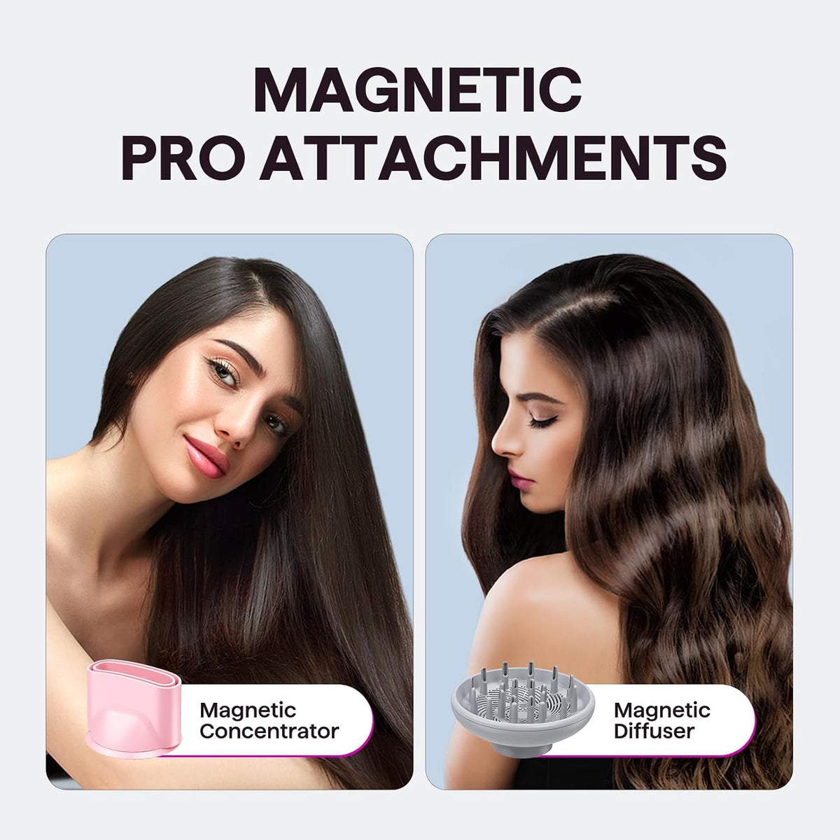 Wavytalk Turblow Pro Fast-Drying Hair Dryer – Pink