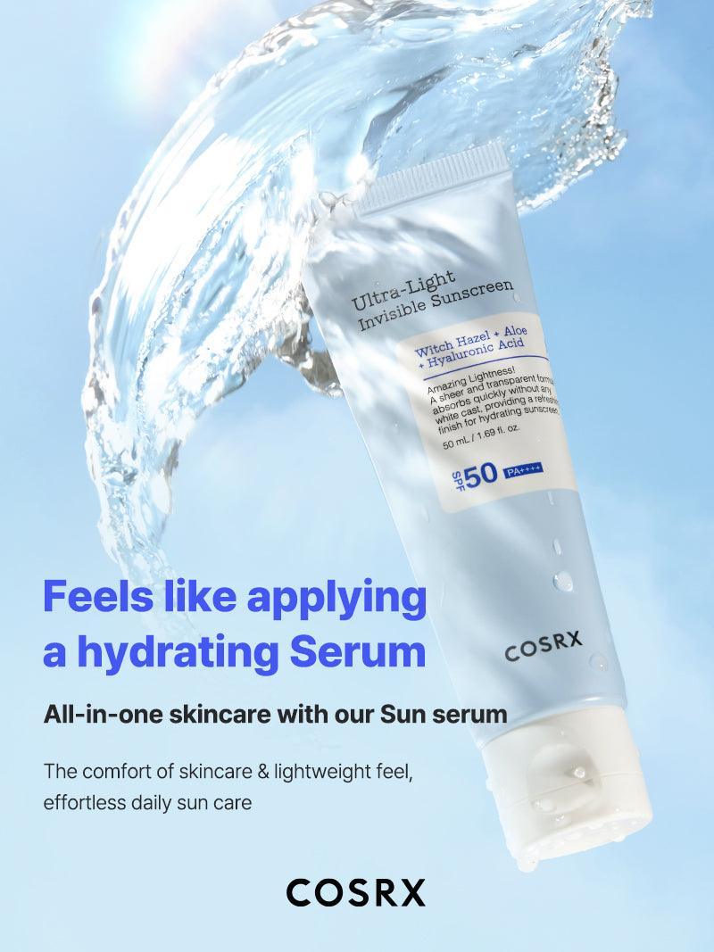 [COSRX] Ultra Light Invisible Sunscreen 50ml