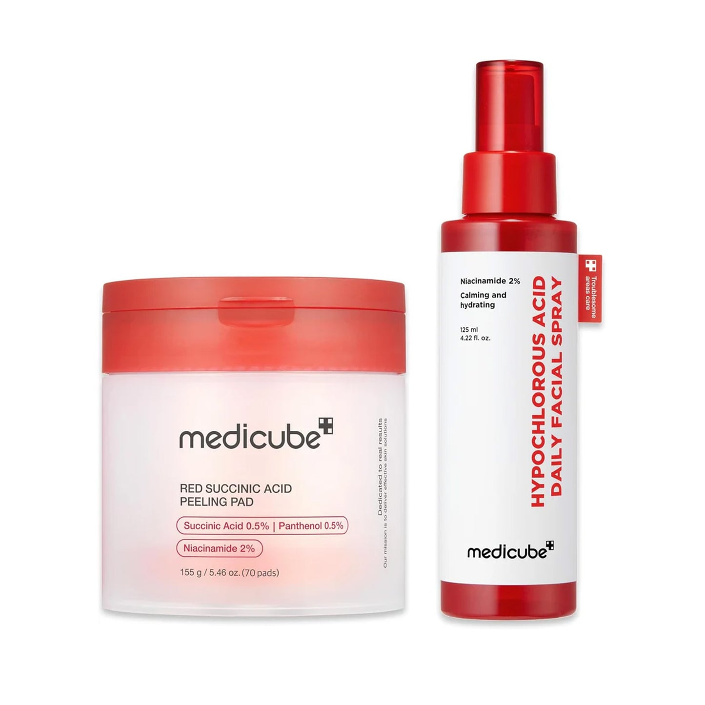 Medicube Swipe & Spray Red duo for Troubled Skin