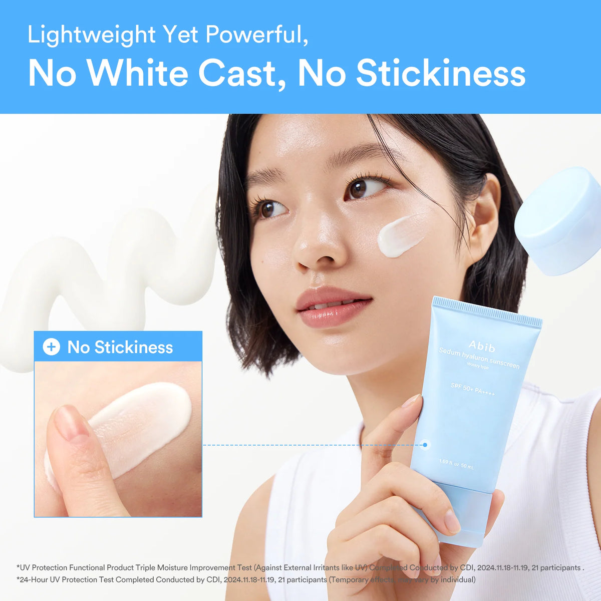 ABIB Sedum Hyaluron Sunscreen Watery Tube SPF50+ PA++++ (50ml)